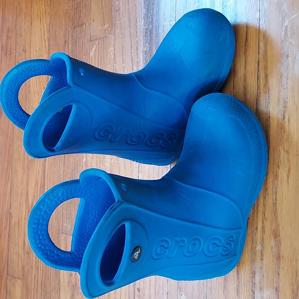 Croc Rain Boots sz 9